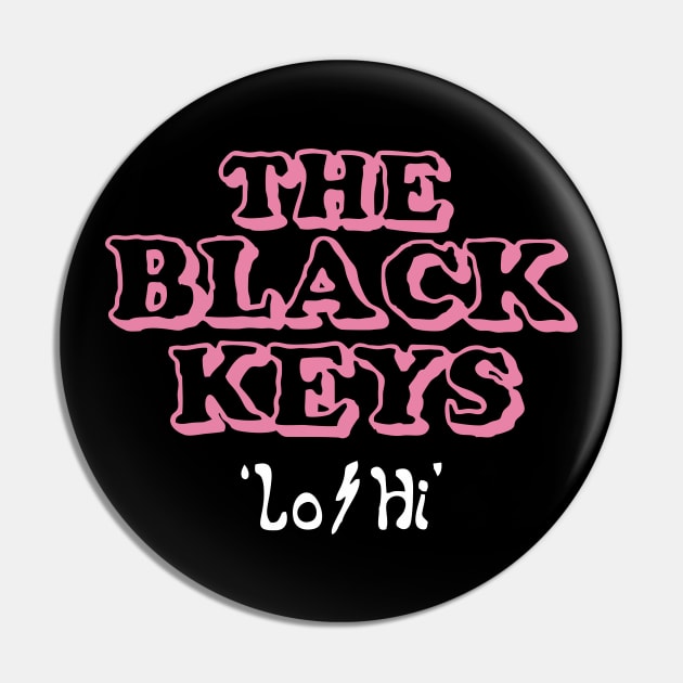 The Black Keys Pin by The Lisa Arts