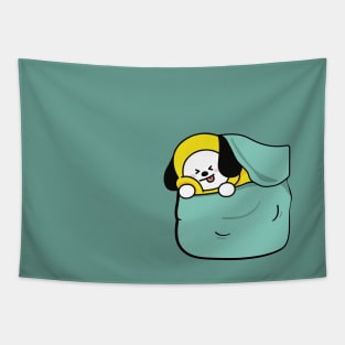 CHIMMY IN A POCKET (BT21) Tapestry