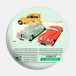 JOWETT OF BRADFORD - advert Pin