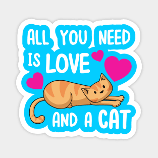 All You Need Is Love And A Cat Magnet