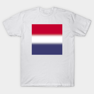 red white blue t shirt
