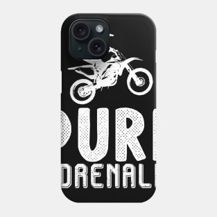 Motocross Bike Motorcycle Pure Adrenaline Phone Case