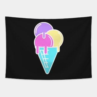 Ice Cream Cone. Tapestry