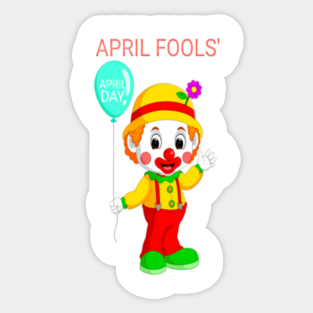 April Fools Day Stickers Teepublic