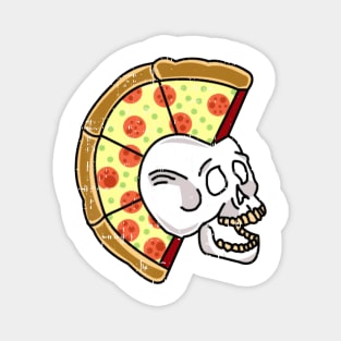 Pizza mohawk punk Magnet