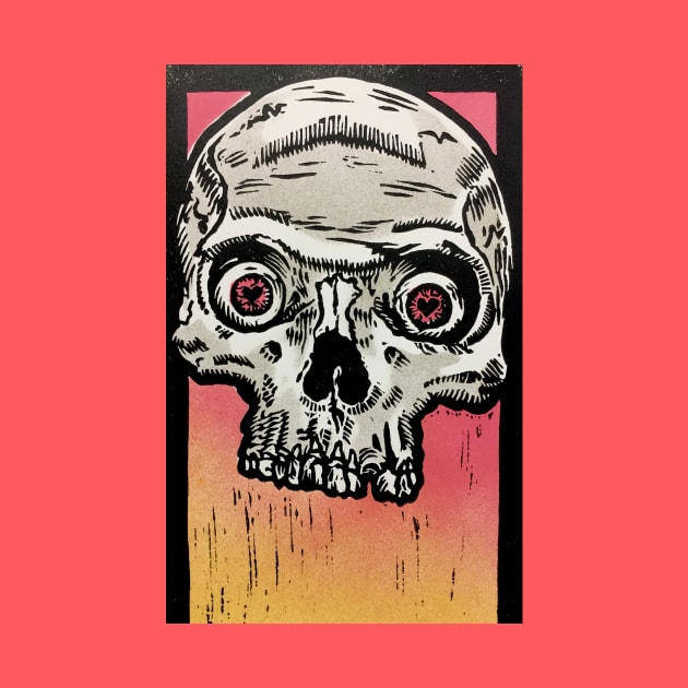 live laugh love skull design by charlesstat3