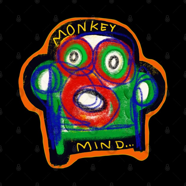 monkey mind by Angel Rivas