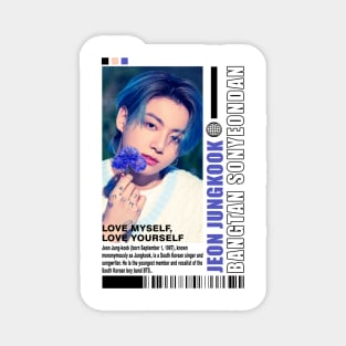 Kpop Designs Jungkook BTS Magnet