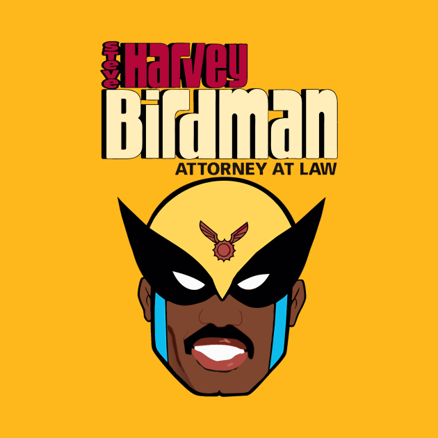 Steve Harvey Birdman by Unsanctioned Goods