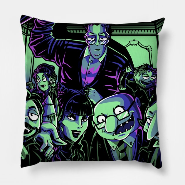 Staten Island Family Pillow by PrimePremne