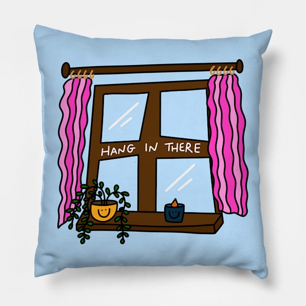 Hang in there Pillow by joyfulsmolthings