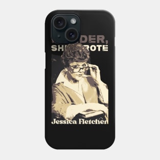 Murder, She Wrote Retro Style Phone Case