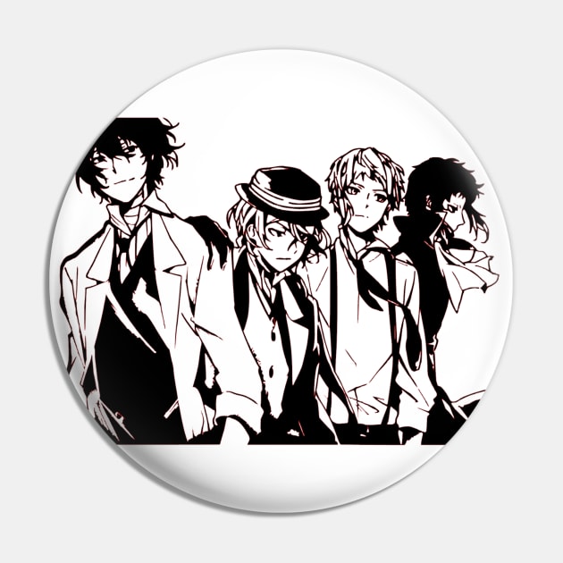 Bungo Stray Dogs Pin by OtakuPapercraft