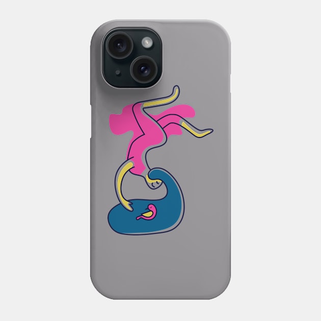 Be a Happy Girl Phone Case by KaziDesign