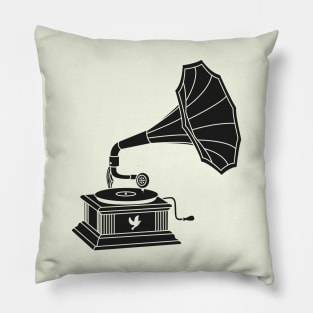 Vintage Gramophone (V2) Pillow