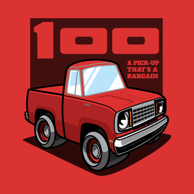 Bright Red - D-100 (1978) by jepegdesign