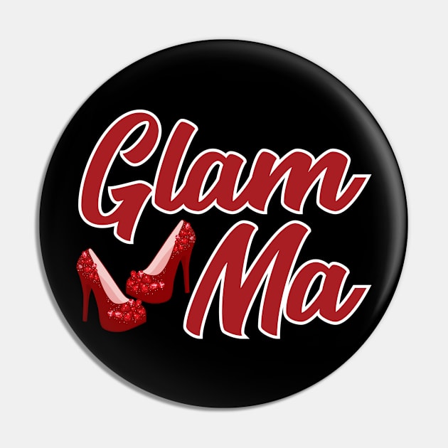 Grandma Glamma Gift Glam Ma Gift Pin by Tracy