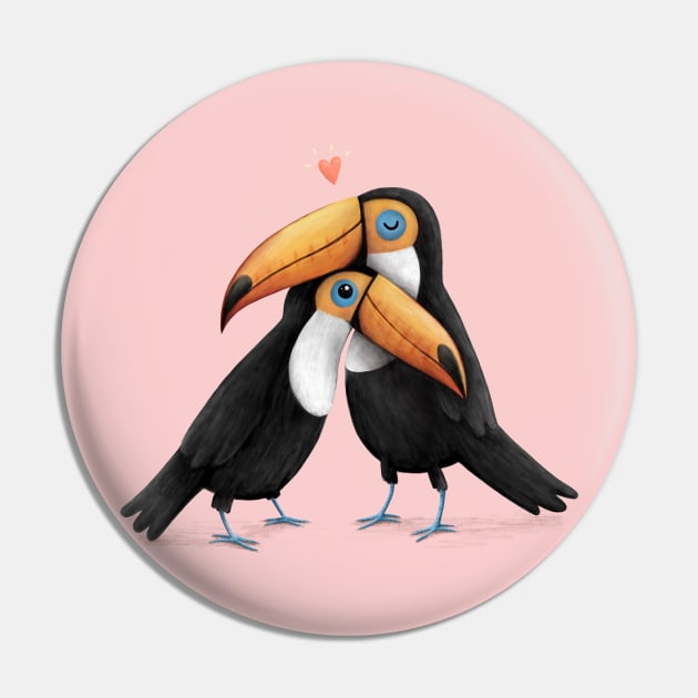 Toucan Love Pin by Sophie Corrigan