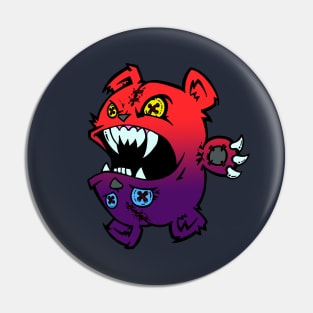 Oopsie Bear angry Pin