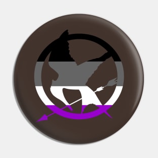 Asexual Mokingjay Pin