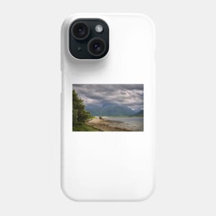 Shipwreck on the Shore of Loch Linhe Phone Case