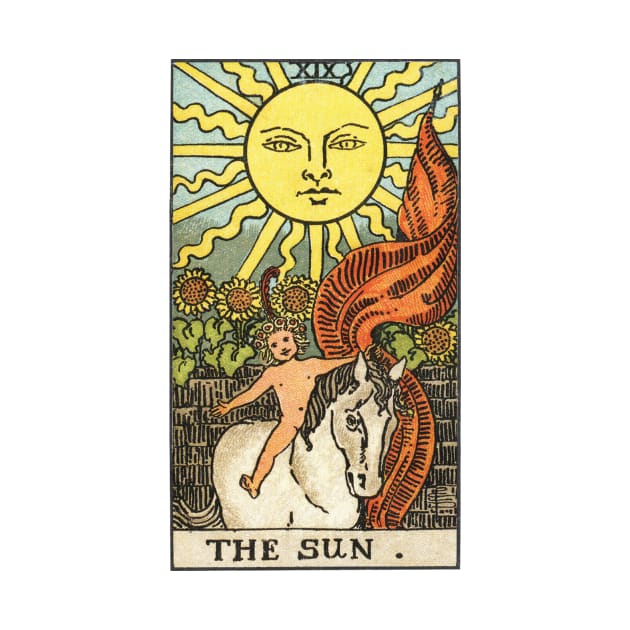 THE SUN by WAITE-SMITH VINTAGE ART