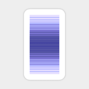 Gradient Blue Stripes Magnet