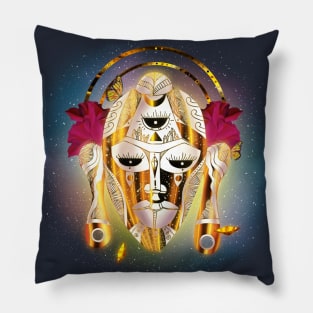 Centuraka African God African Mask Pillow