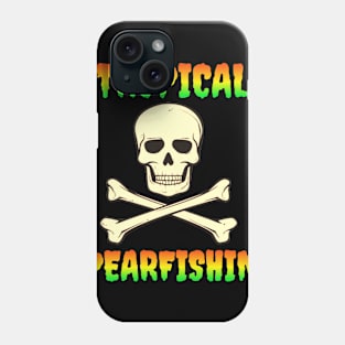 Spearfishing tropical Islands Phone Case