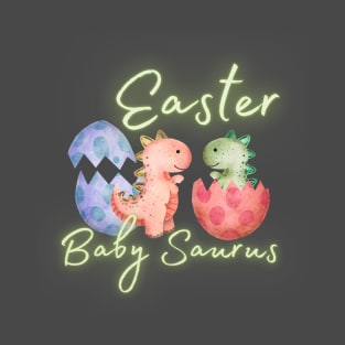 Easter Saurus Egg Neon T-Shirt