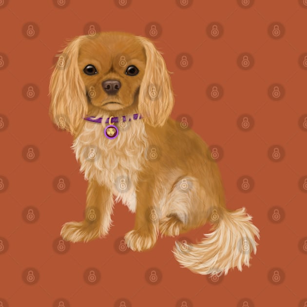 Ruby Cavalier King Charles Spaniel Original Design by Cavalier Gifts