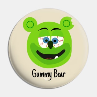 Comic Gummy Bear Pin