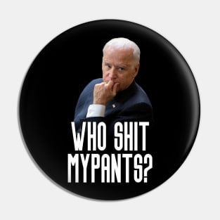 Anti Joe Biden For President Pin