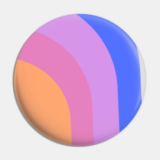 Boho rainbow pattern Pin