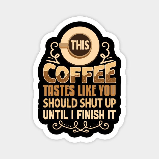 Lettering This Coffee Magnet by Alvd Design