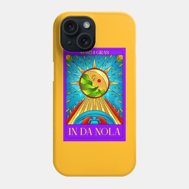 NEW ORLEANS MARDI GRAS IN DA NOLA Phone Case by Cult Classics