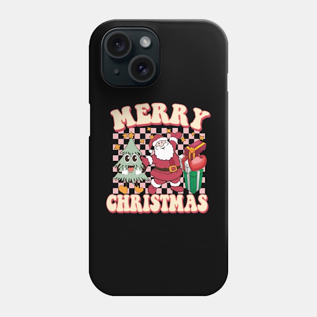 merry christmas Phone Case by Gigart