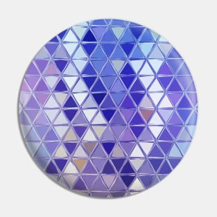 Purple Stained Glass Window Pin