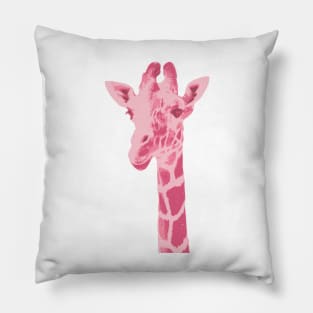 pink Giraffe Pillow