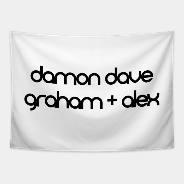 Damon Dave Graham &amp; Alex Tapestry by DAFTFISH
