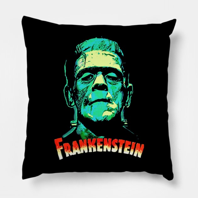 Frankenstein's Monster Pillow by Fred_art_61