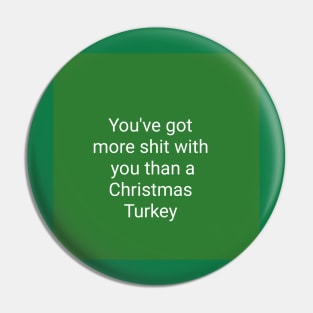 Christmas Turkey Pin