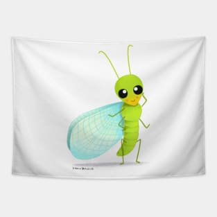 Green Lacewing Tapestry