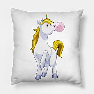 Unicorn with Chewing gum Pillow