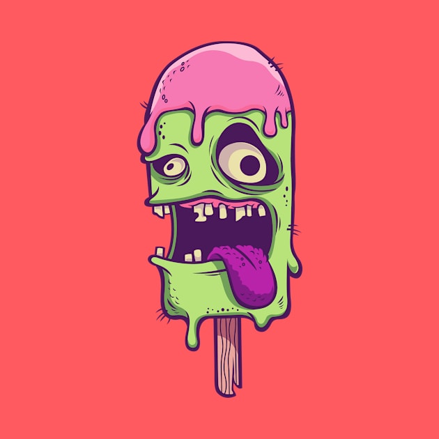 Monster Ice Cream by mertkaratay