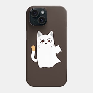 cat ghost Phone Case