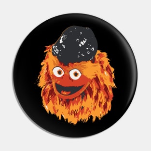 GRITTY FLYERS HOCKEY MASCOT Pin