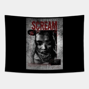 Horror SCREAM Tapestry