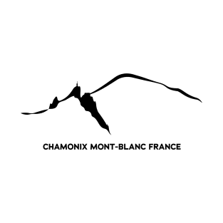 Chamonix Mont Blanc leewarddesign T-Shirt