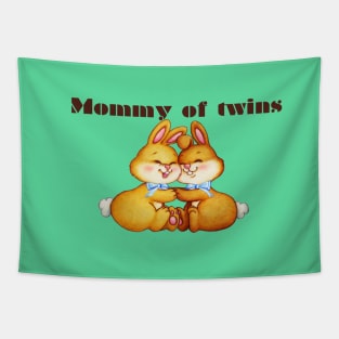 Twins mommy Tapestry